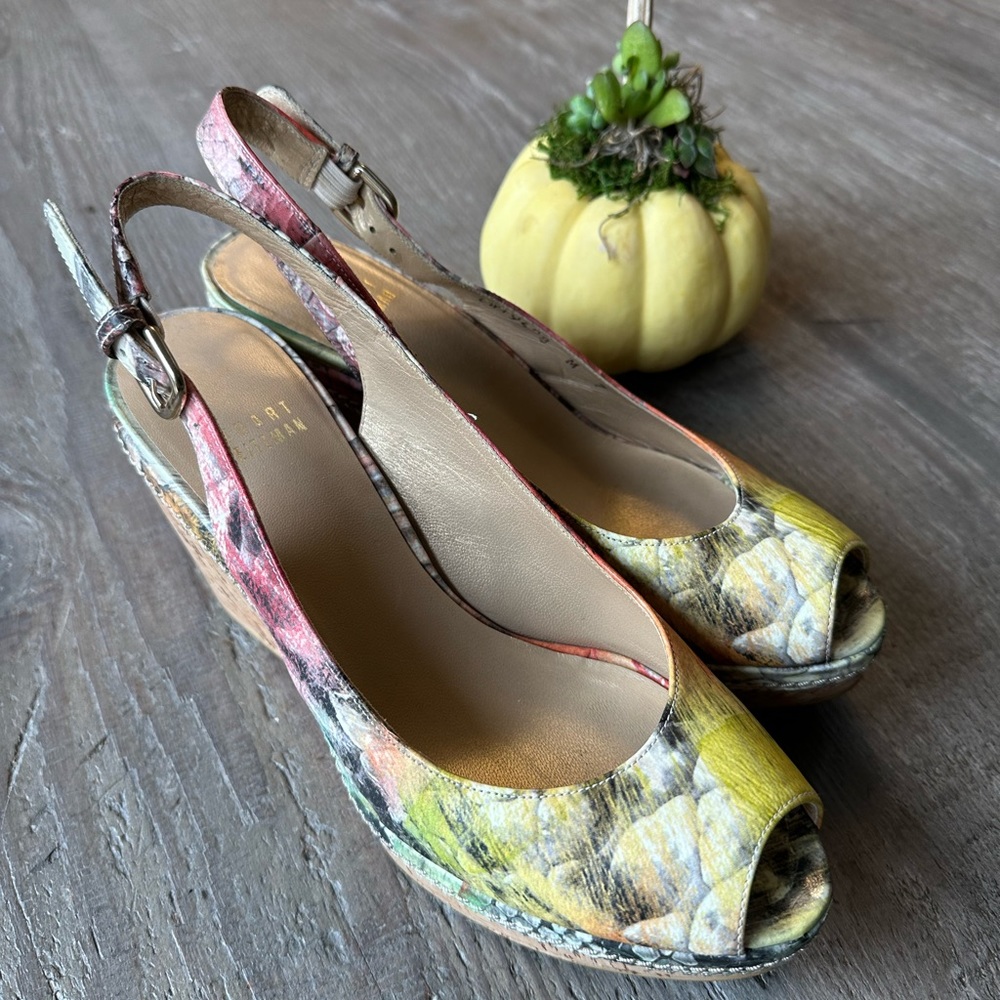 Stuart Weitzman Wedge Sandal